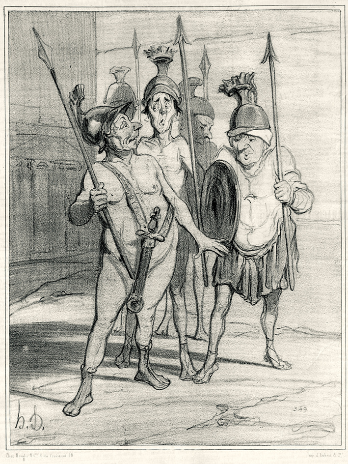  奥诺雷·杜米埃 Honore Daumier ——决死战前夕